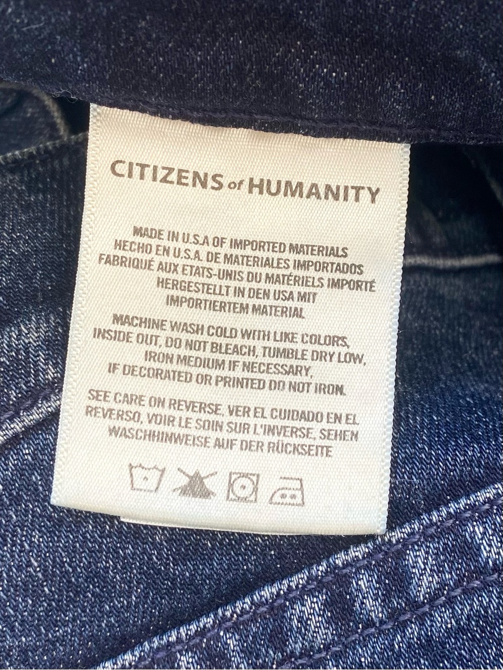 Citizens of Humanity NWT Olivia High Rise Slim Jeans Aspire, Size 27 - Picture 10 of 11